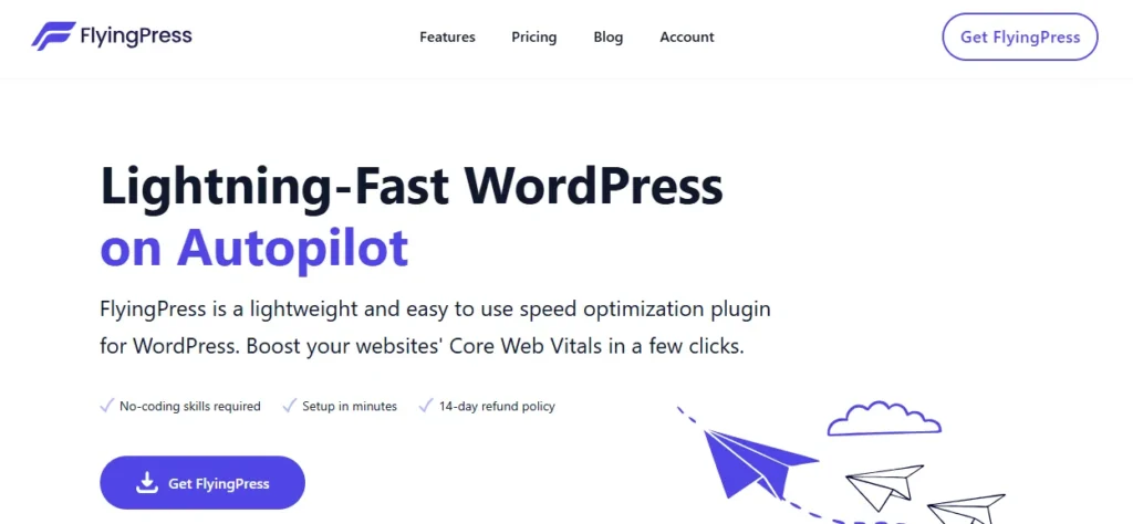 FlyingPress Best WordPress Caching Plugin