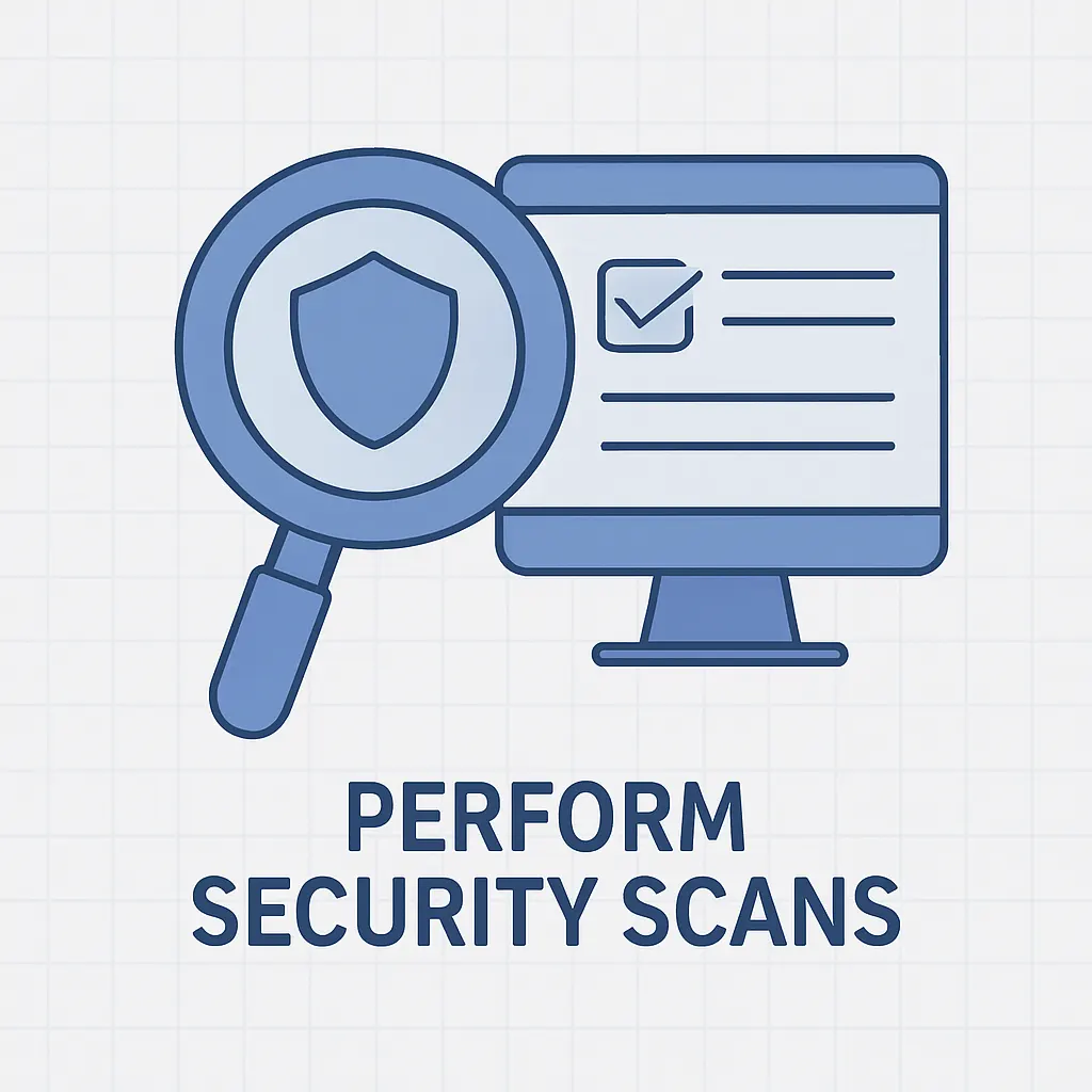Perform Regular Security Scans