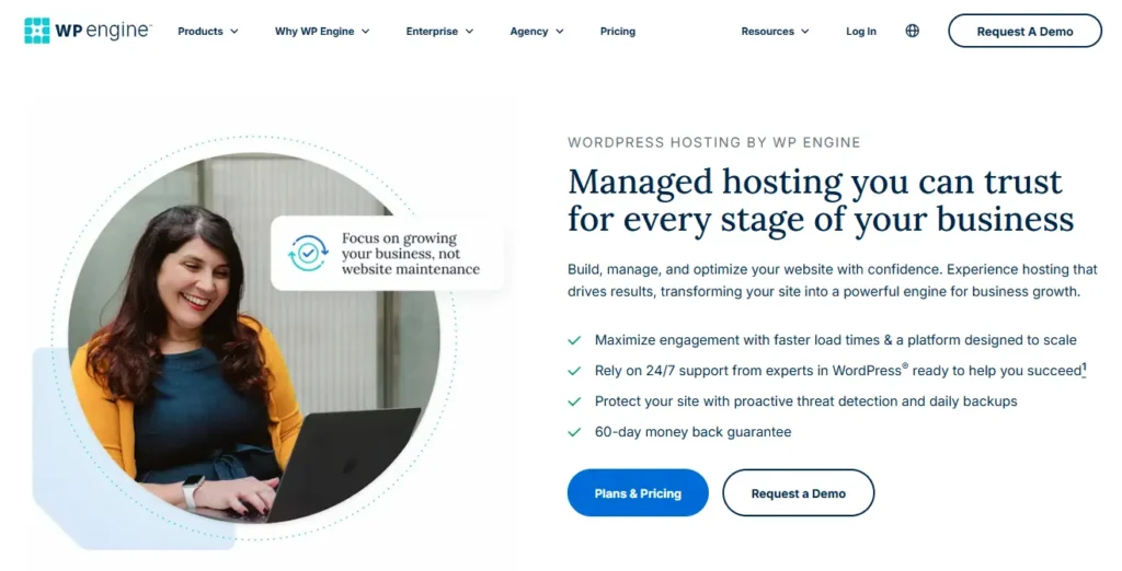 WP Engine Managed WordPress Hosting