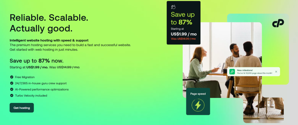 A2 Hosting – Best Speed and Performance