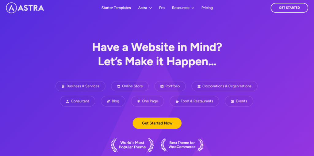 Astra – Fast & Lightweight WordPress Theme for Small Business