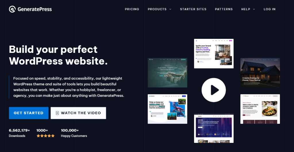 GeneratePress – SEO Optimized WordPress Theme for Agencies & Blogs