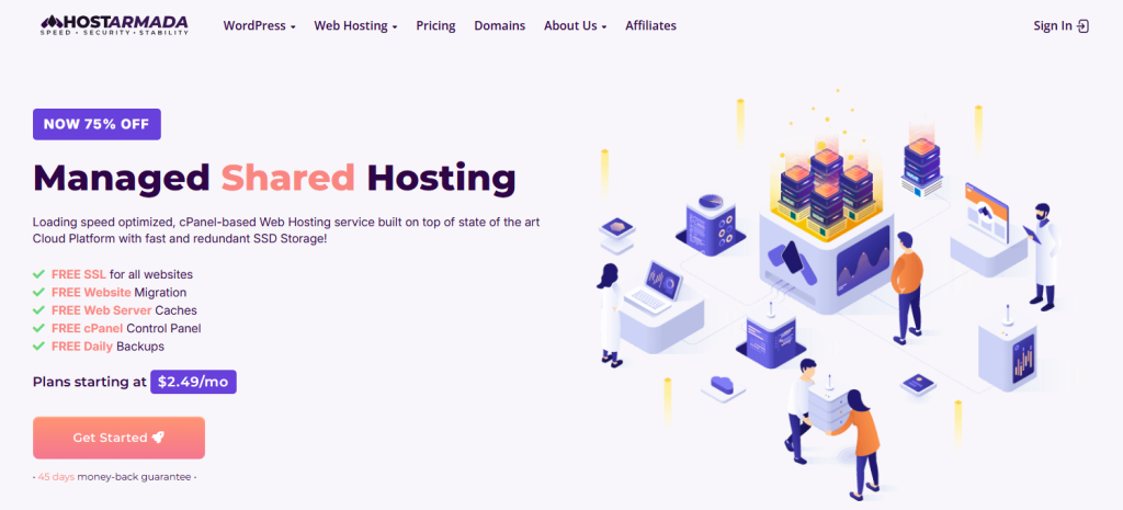 HostArmada – Best Cheap Hosting with Daily Backups