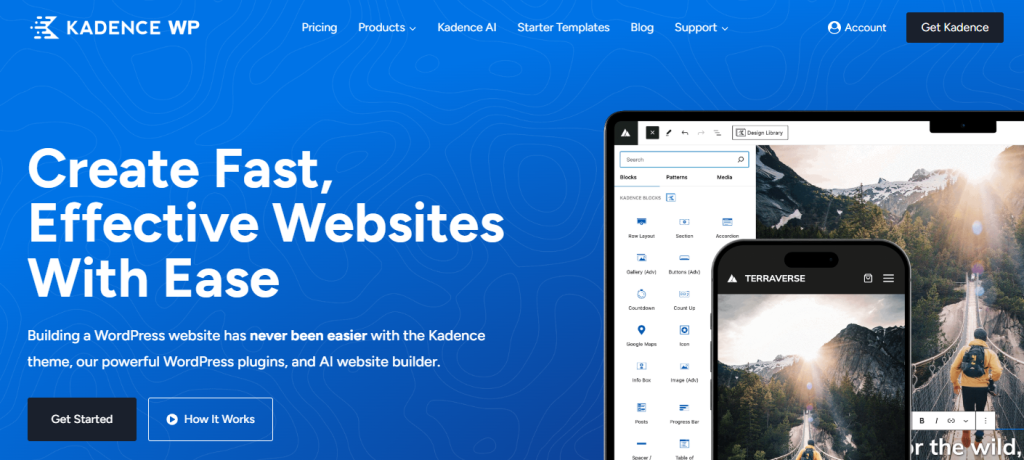 Kadence WP Best Customizable WordPress Theme for Business Sites