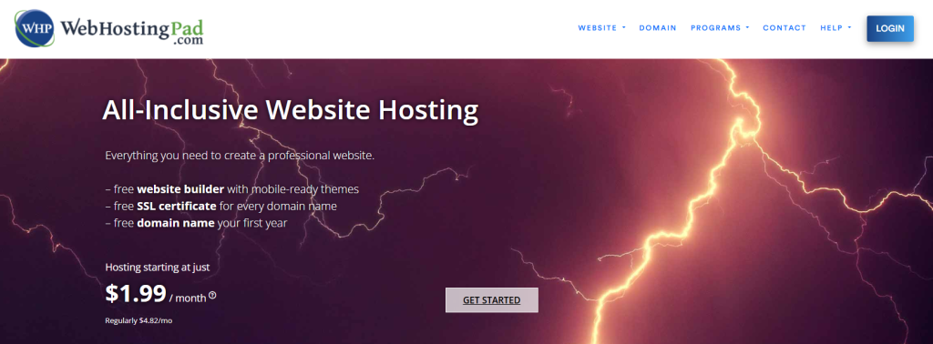 WebHostingPad – Cheapest Hosting on Long-Term Plans