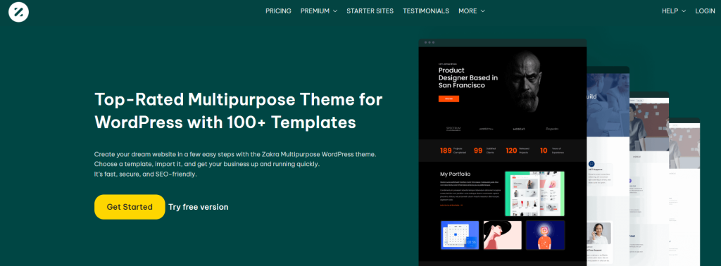 Zakra – Multipurpose Business WordPress Theme with Starter Templates