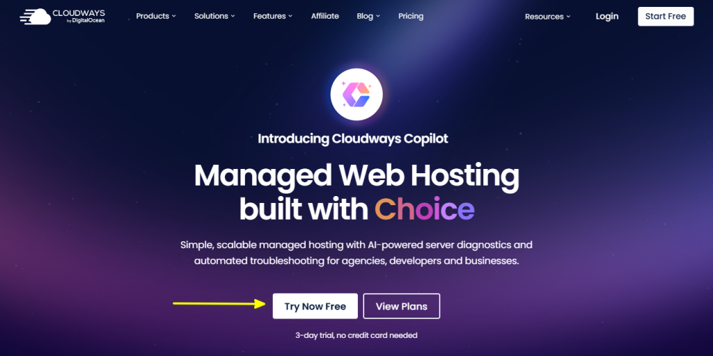 Cloudways Coupon Landing Page