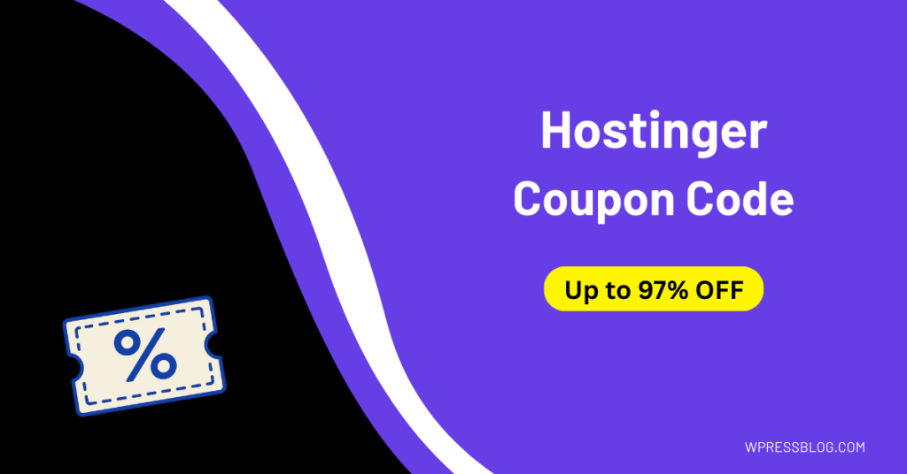 Hostinger Coupon Code and Deals