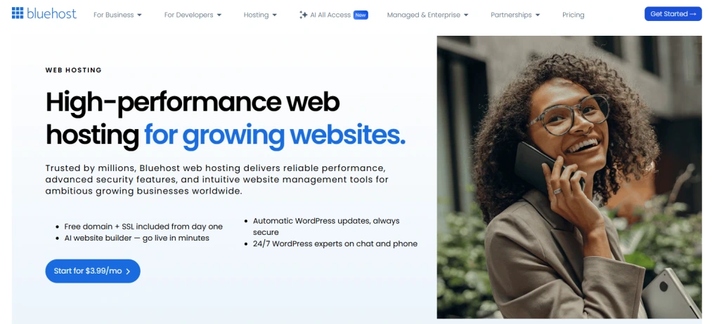Bluehost - Most Popular Web Hosting Provider