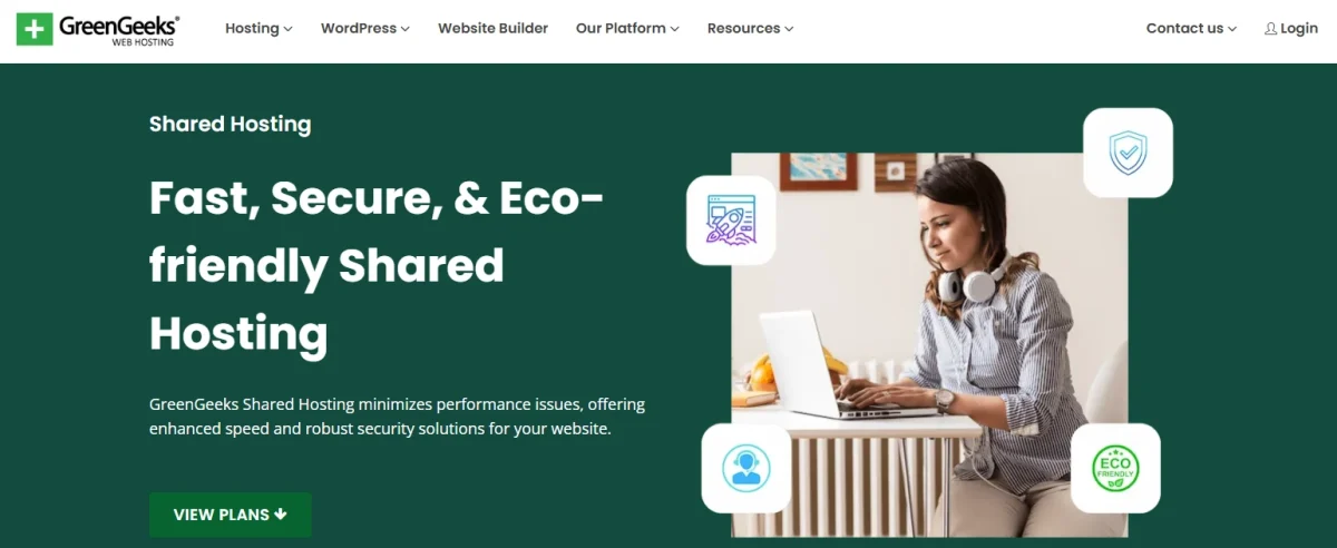 GreenGeeks - Eco Friendly Web Hosting