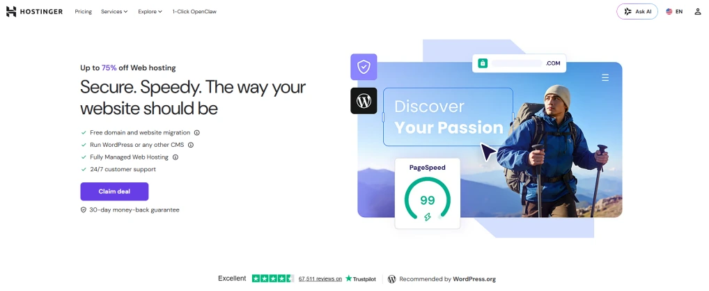 Hostinger - Best Web Hosting for Small Businesses
