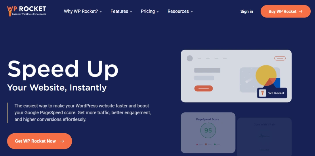 WP Rocket - Best SEO Plugin for WordPress